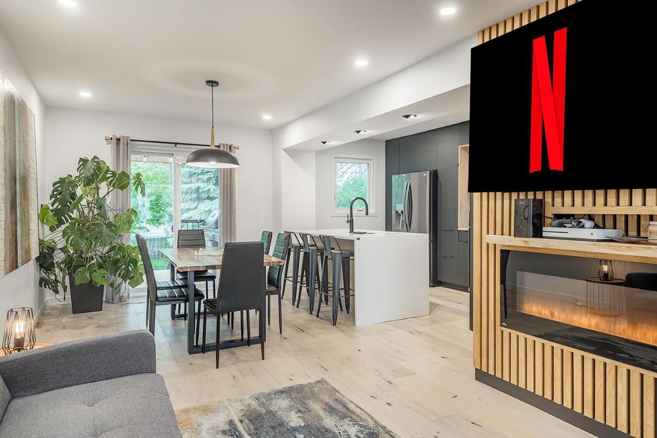 Free Parking Prime Location New Modern Condo Brossard Bagian luar foto